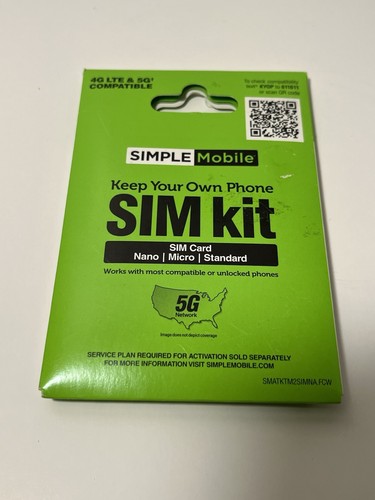 Simple mobile prepaid - mobile, sim
