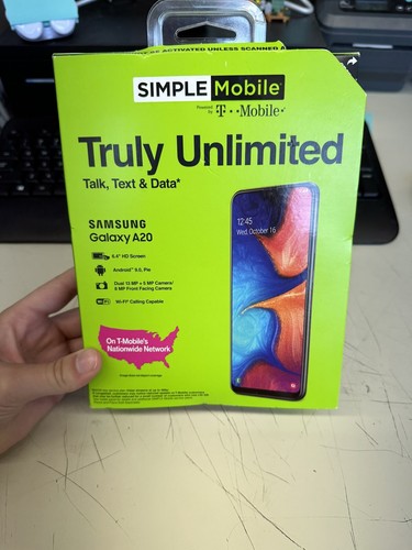 Samsung galaxy a20 - galaxy, simple